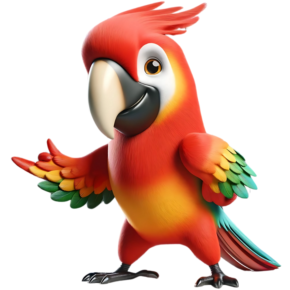 Seninle sohbet eden Parrot
